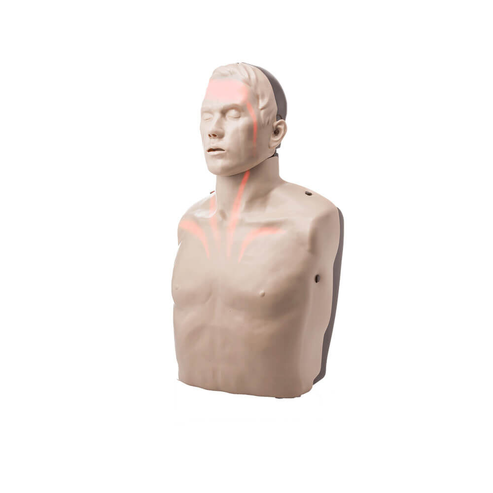 Brayden BigRed Adult CPR Manikin with LED Red Light CPR Feedback.