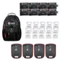 American Red Cross backpack, AED Trainers, CPR keychains, and Student First Aid and CPR Combination Training Packs.