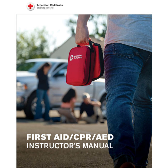 First Aid/CPR/AED Instructor Manual - front cover.