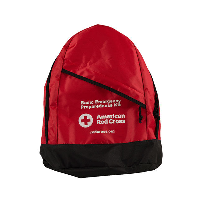 Basic 3-Day 72 Hour Emergency Preparedness Kit American Red Cross Bag.