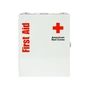 Medium SmartCompliance First Aid Kit with Metal Cabinet, ANSI A First Aid Kit - front, straight on view.