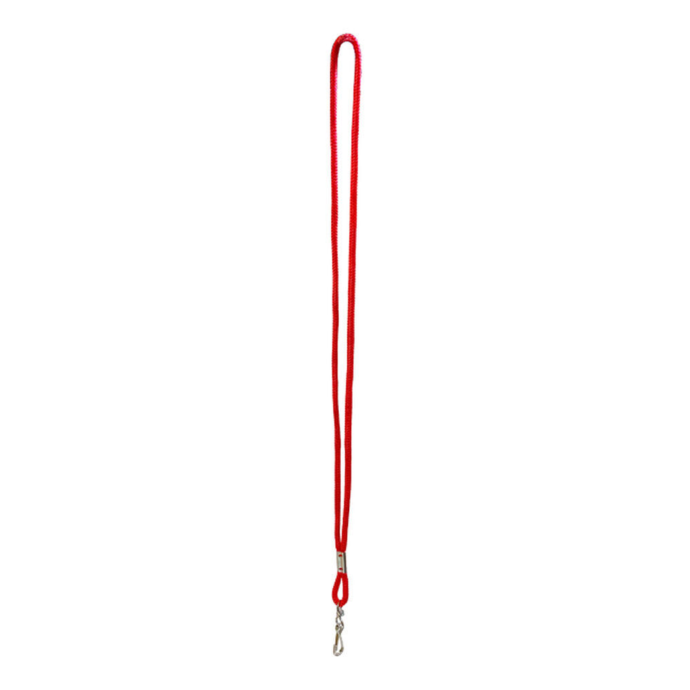 One Nylon Rope Lanyard, for Whistle, Red.