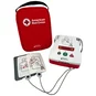 American Red Cross Prestan AED Trainer and an American Red Cross carrying case.