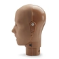 Prestan Adult Head Assembly, Brown Skin (Side View).