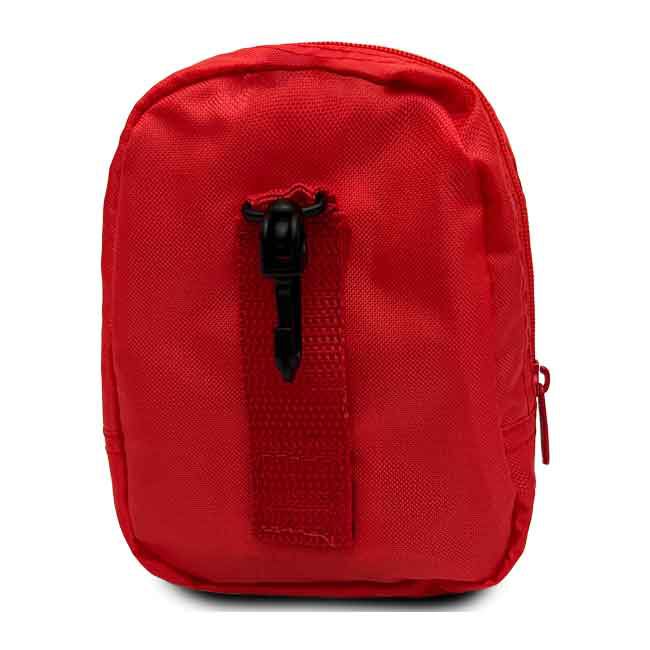 Soft Case for the Adult/Child CPR Mask with O2 Inlet and Infant CPR Mask - back view.