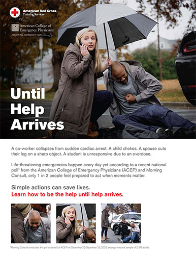 Until Help Arrives brochure