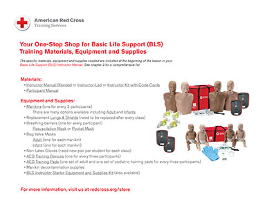 Red Cross Store brochure